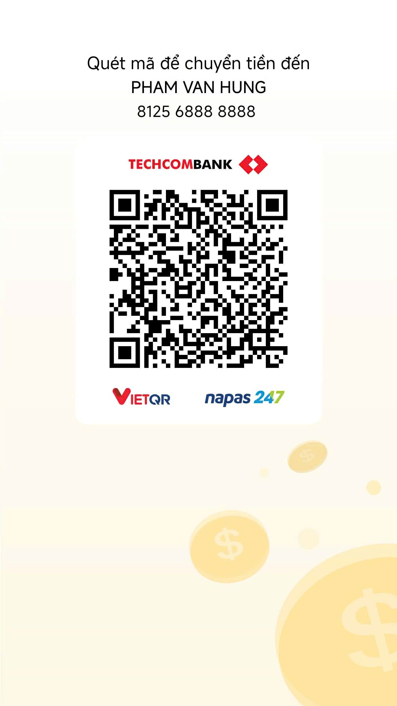 Bank Transfer QR Code